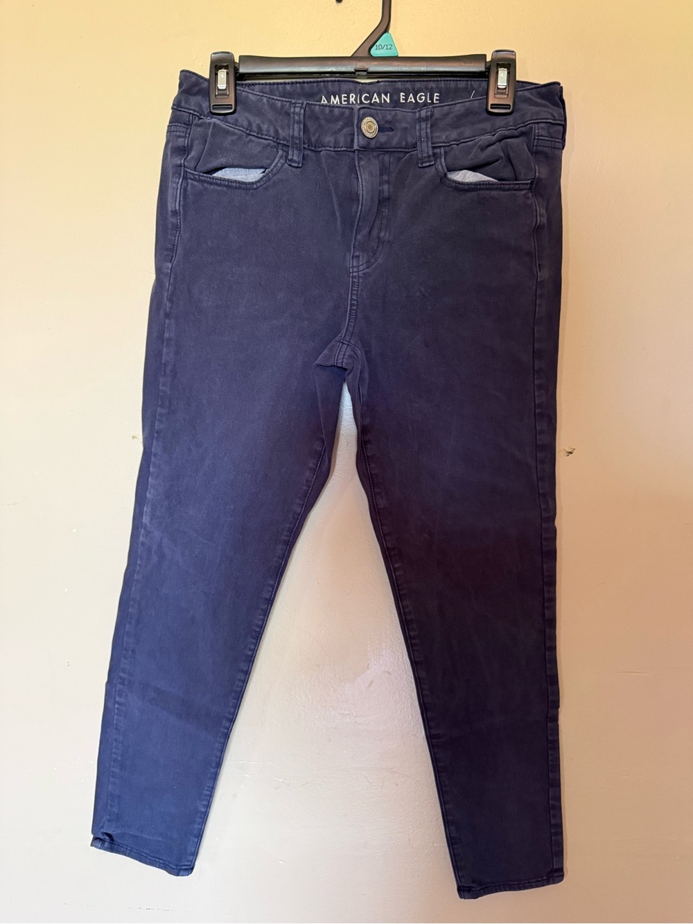 American Eagle Outfitters Dark Navy Skinny Jeans Short